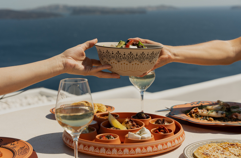 Santorini Cooking Class in a Traditional Greek Home (up to 9 guests)